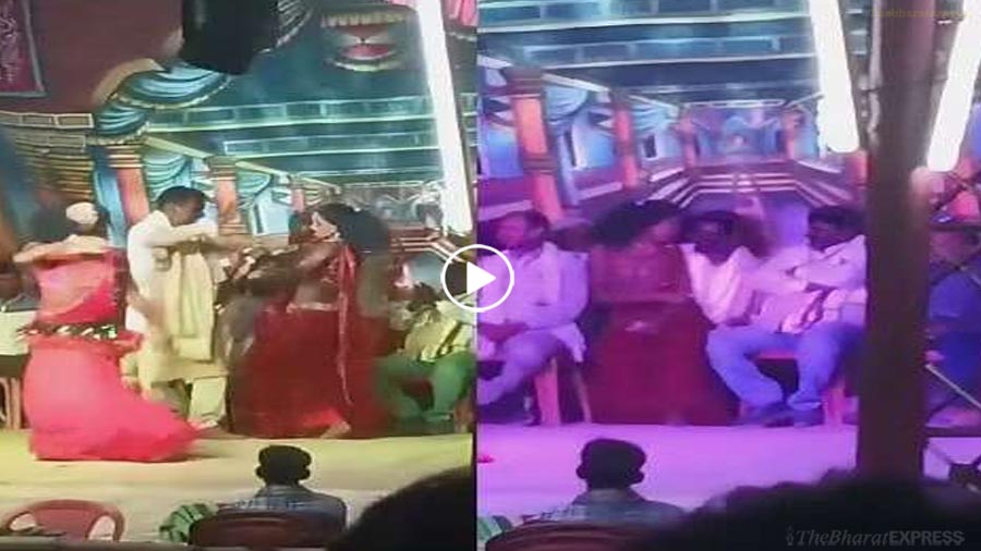 JDU Sansad Ajay Mandal dance Video Viral
